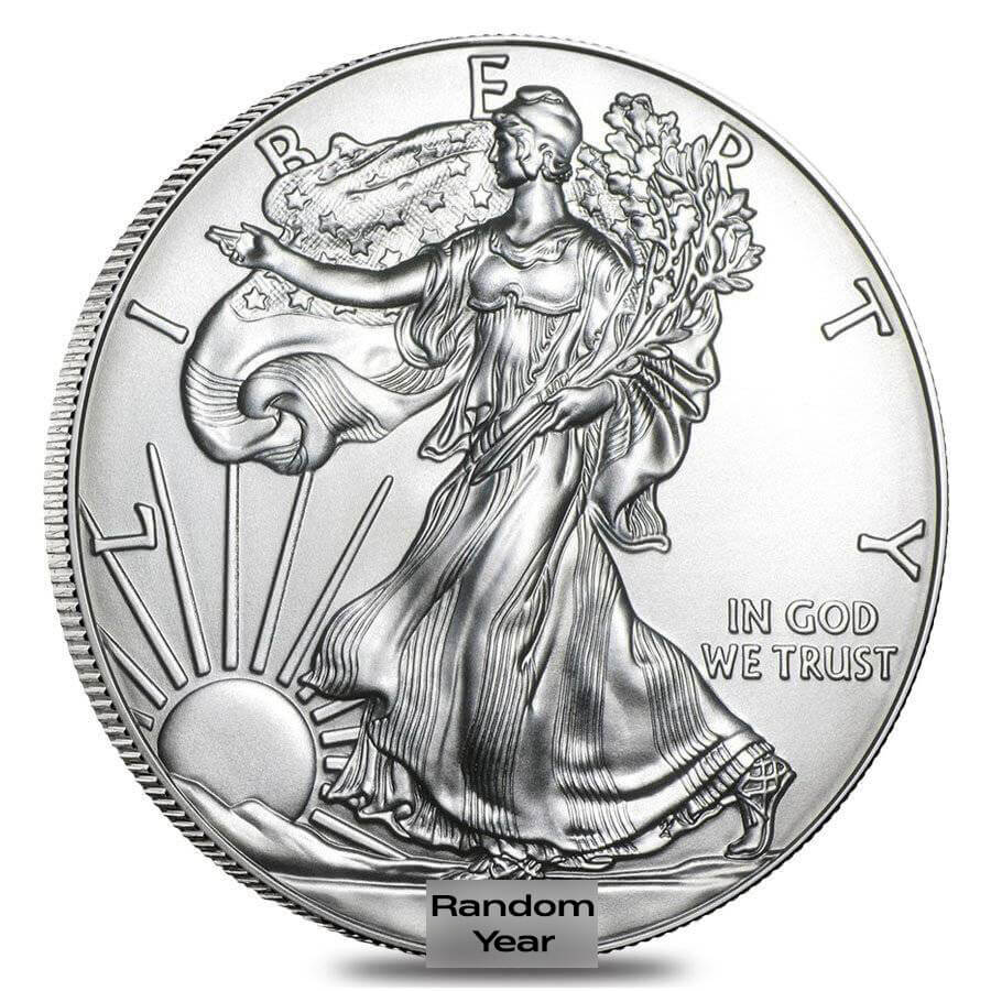 1 dollar american silver eagle 1oz